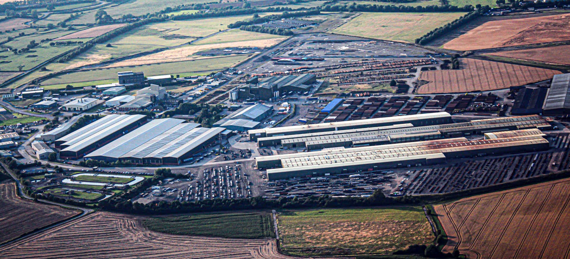 Birds eye view of Dalton